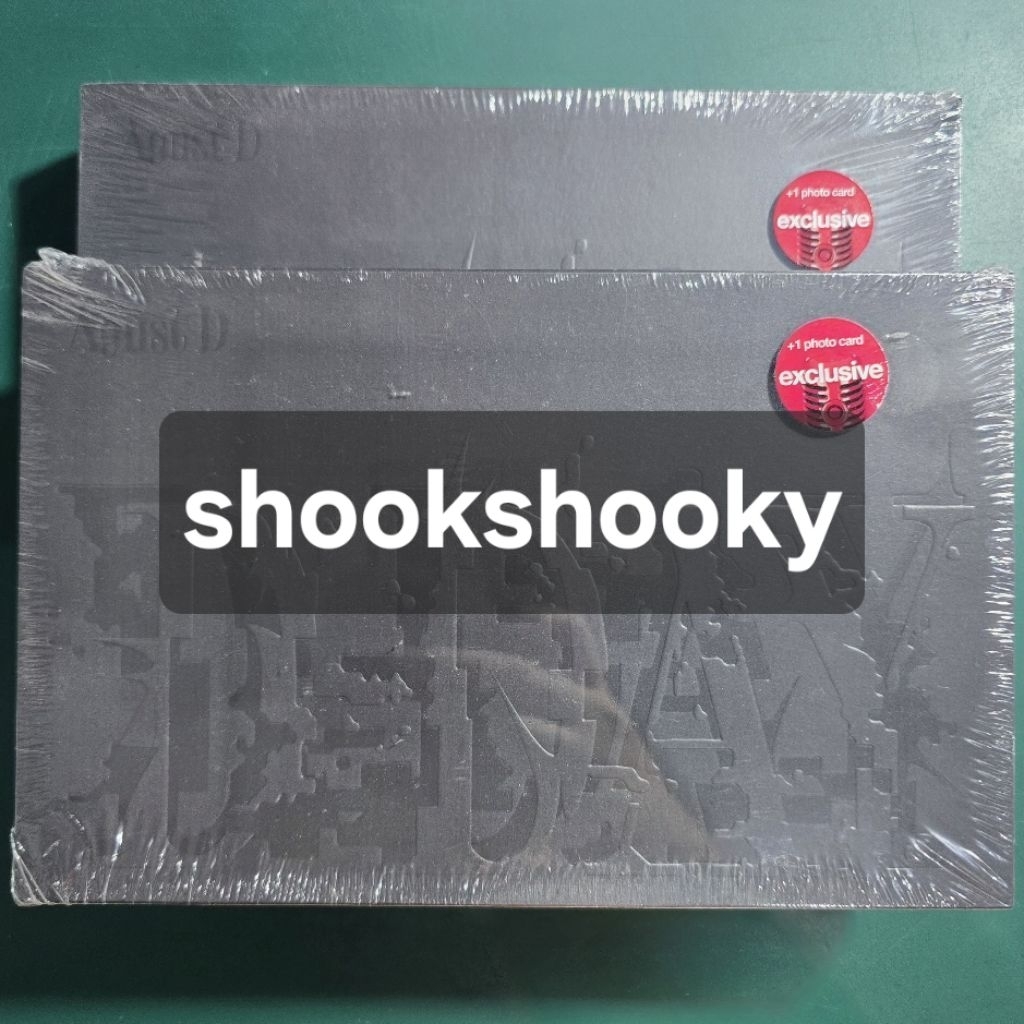 BTS AGUST D SUGA D-DAY VER 1 ALBUM TARGET SEALED