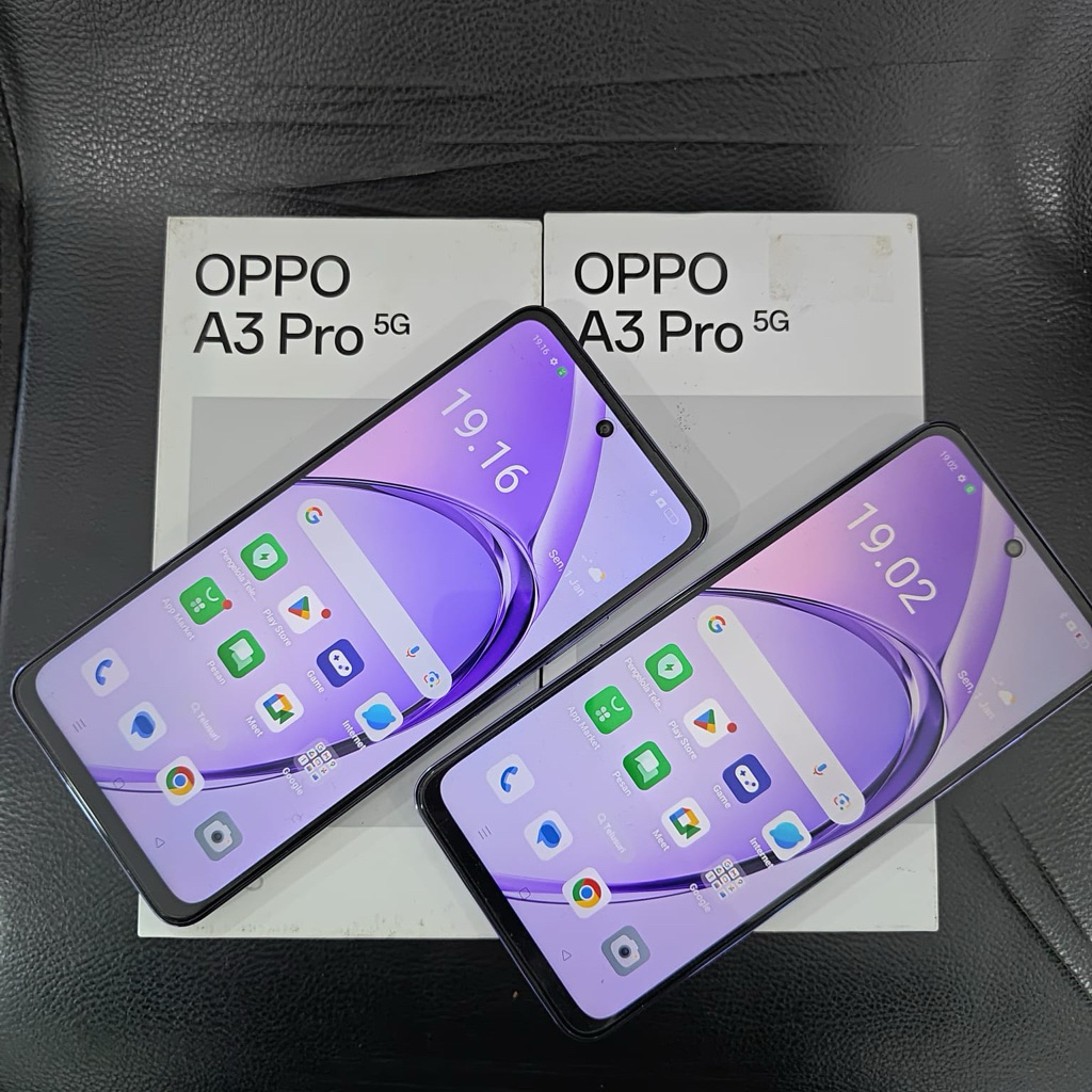 Oppo a3 pro ram 8/256 second resmi fullset original termurah