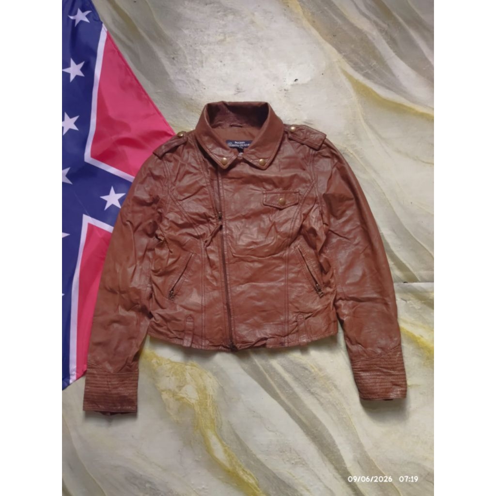 RAMONES BIKER LEATHER JACKET