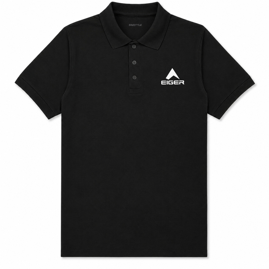 POLO SHIRT BASIC BAJU POLO REGULER COTTON COMBED HITAM PUTIH ABU MISTY NAVY COKLAT