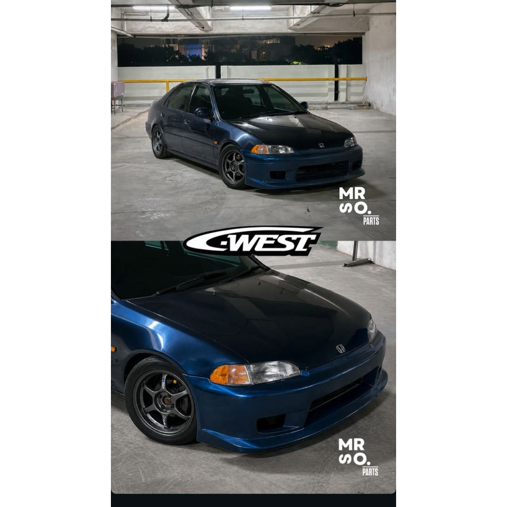 Bemper Custom Cwest SR4 Civic Genio - SUDAH TERCOVER ASURANSI PENGIRIMAN