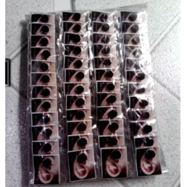 mainan anting magnet isi 12pcs Titanium