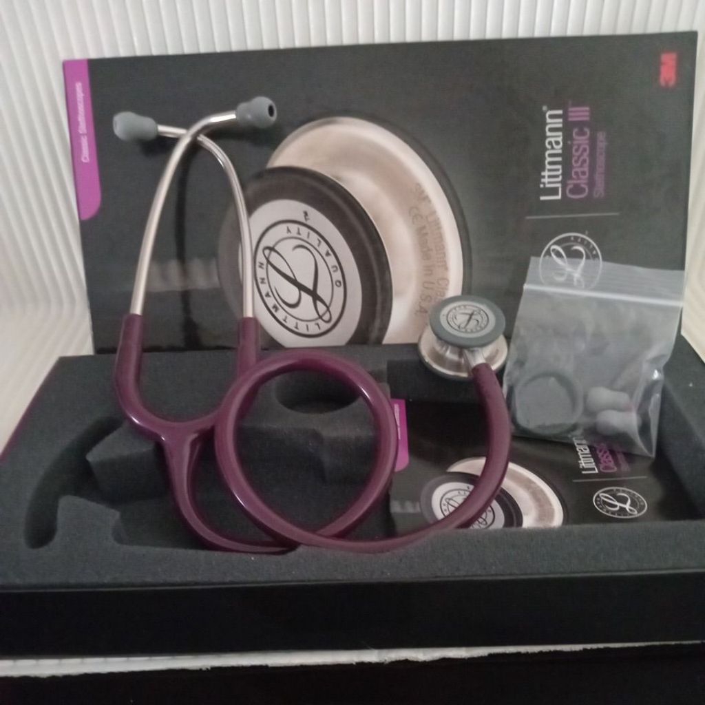 3M Littmann stetoscope classic III/Littmann Plum/Littmann stetoscope Plum/Littmann Original Plum