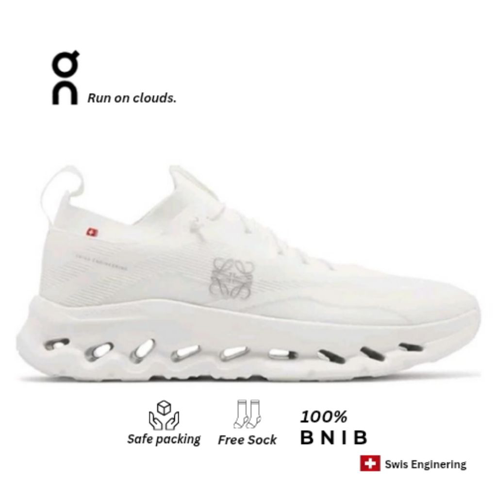 On Cloud Loewe All White