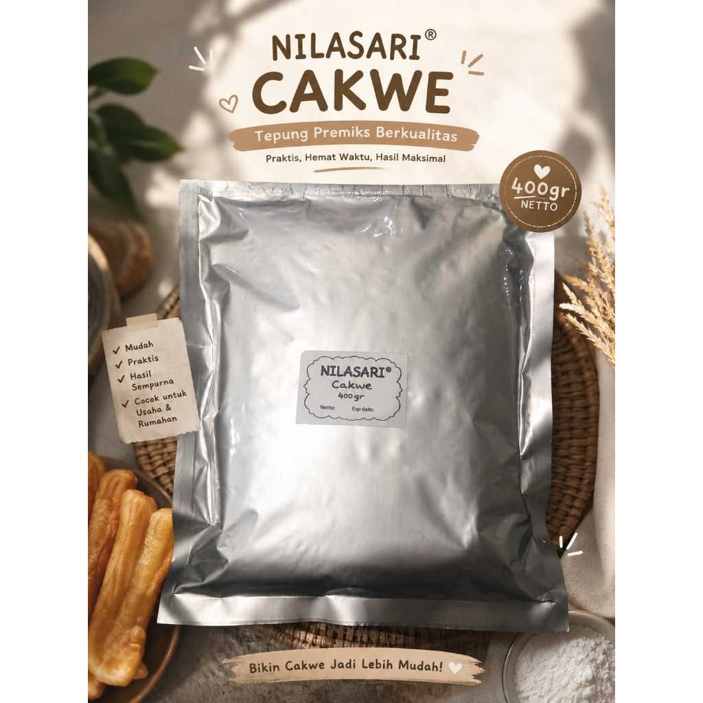Tepung Cakwe Nilasari 400gr Bubur Ayam Cakwe