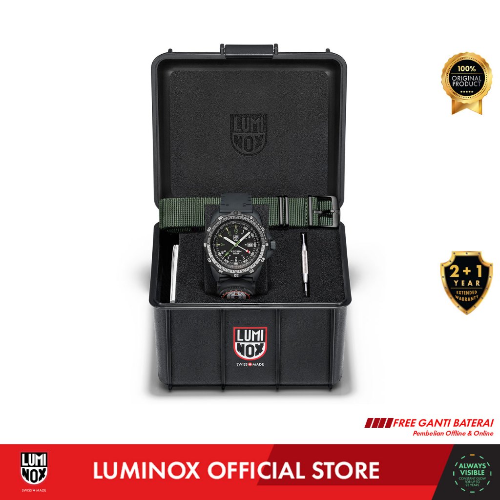 Luminox 8837.SET, RECON Nav Spec, 46 mm - Jam Tangan Pria