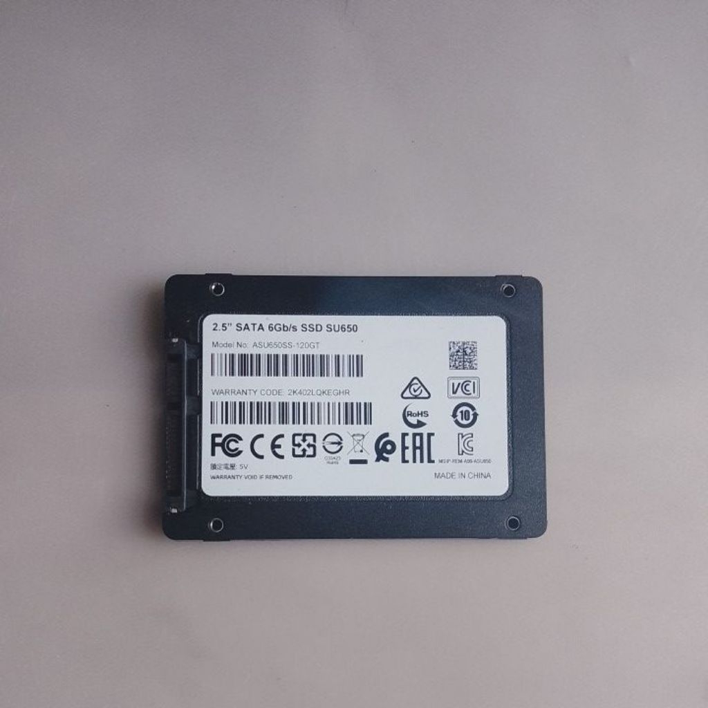HDD Laptop Rusak 120GB Merk Campur