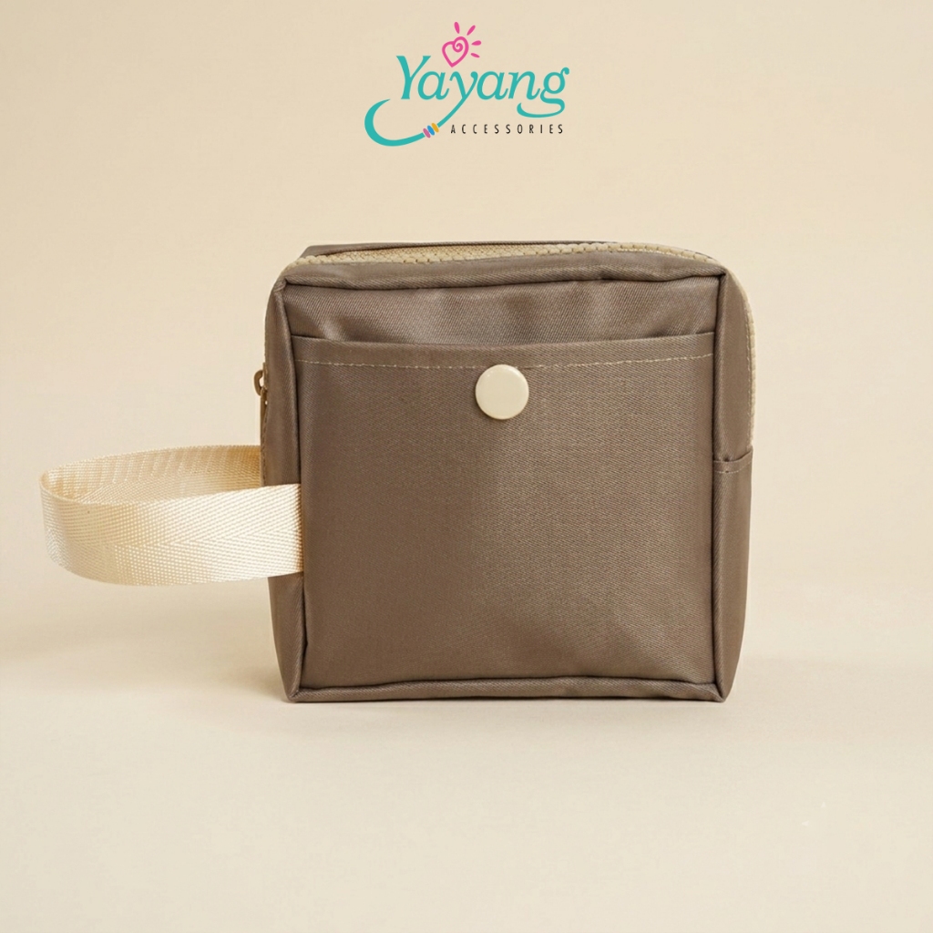 Yayang Tas Kosmetik Wanita Travel Pouch Makeup Bag Waterproof Tas Organizer Skincare Multifungsi Cos