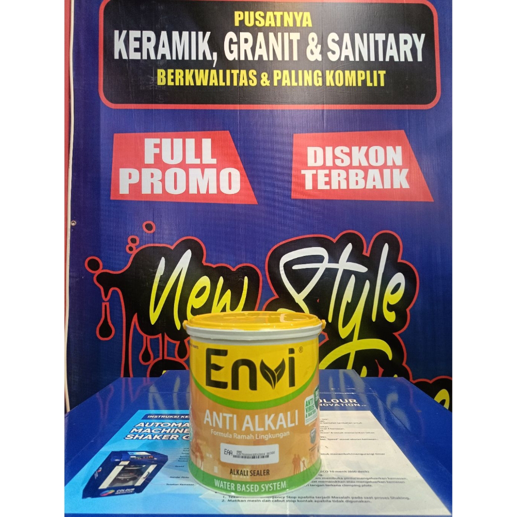 Cat Tembok Envi Anti Alkali 4kg