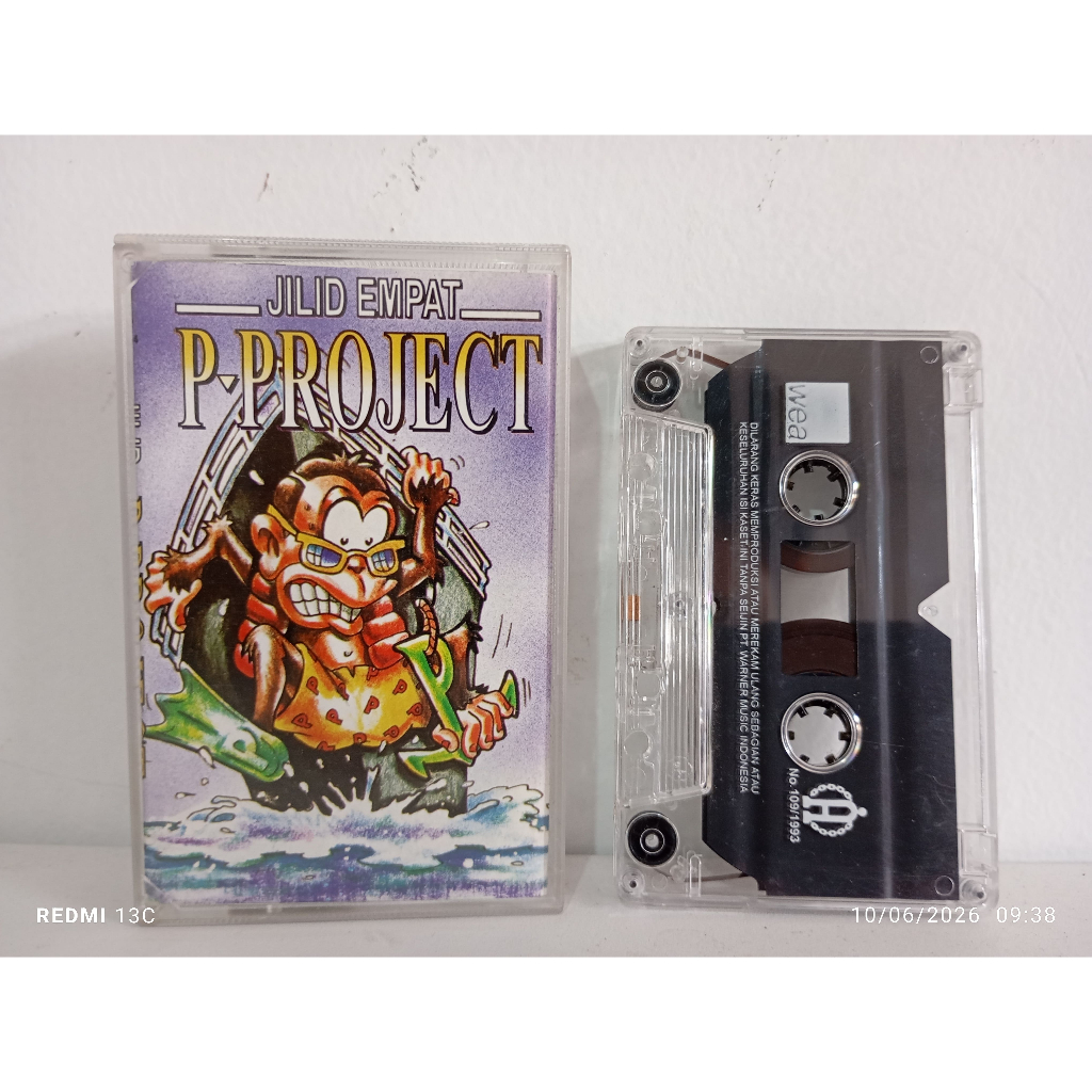 Kaset Pita Jilid Empat P Project Padhyangan Project Original