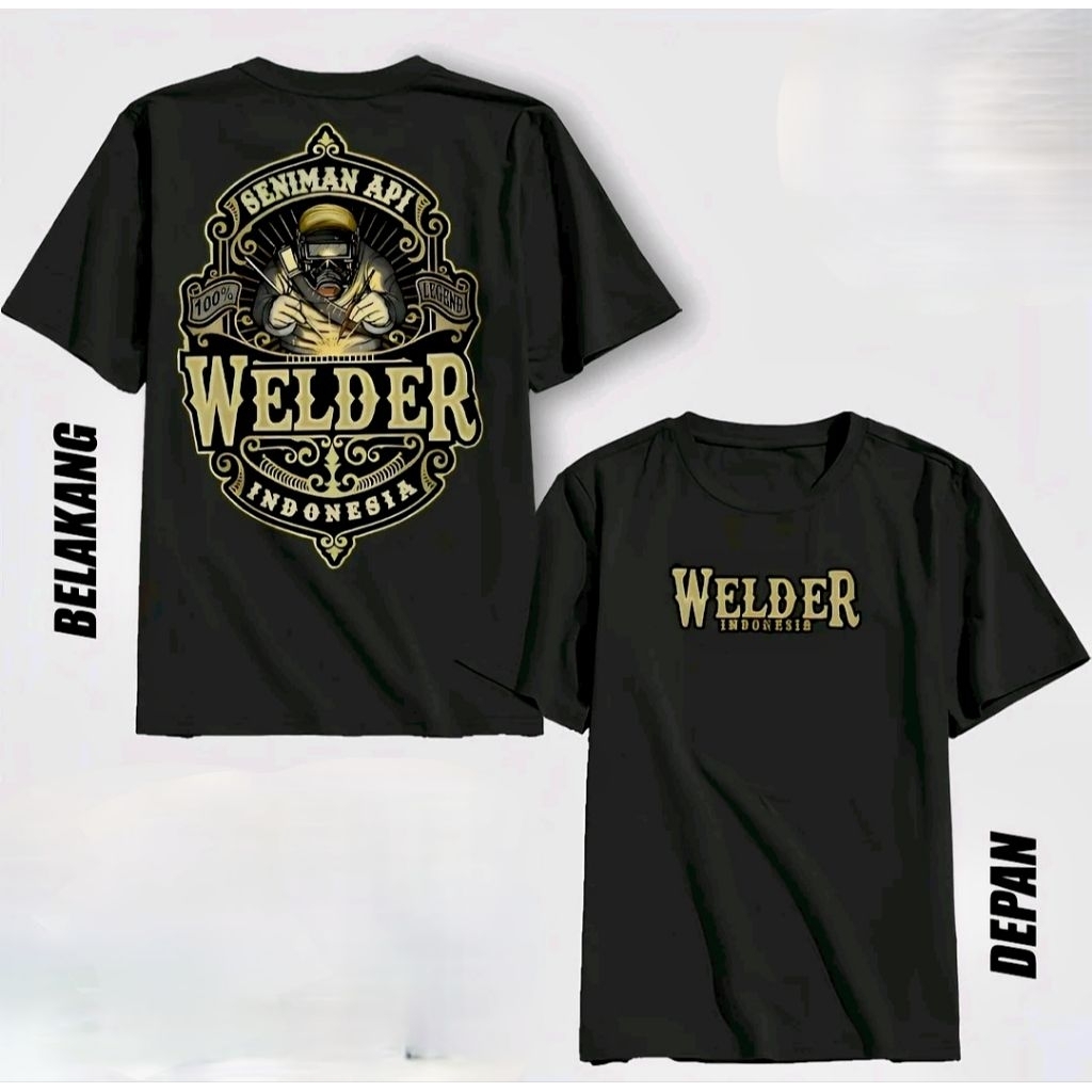 KAOS DISTRO KEREN SENIMAN API WELDER