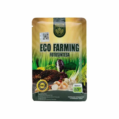 Paket 12pcs ECO FARMING FOTOSINTESA Pupuk Organik Efektif - Membantu Pertumbuhan Tanaman, Meningkatk