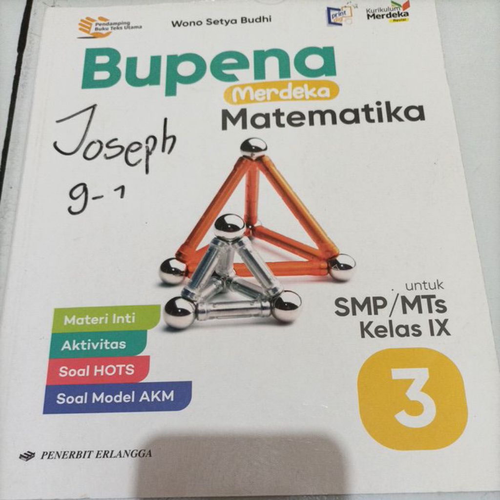 bupena matematika kelas 9