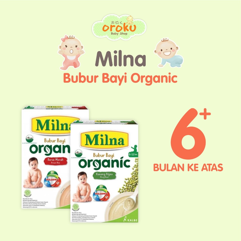 MILNA BUBUR BAYI ORGANIC / MILNA / BUBUR BAYI / BUBUR