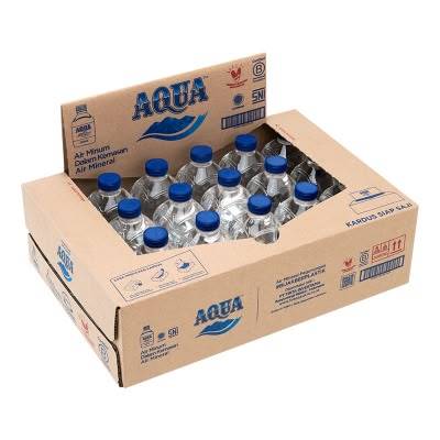 Aqua Cube Botol 220ml 24 Botol - Dus