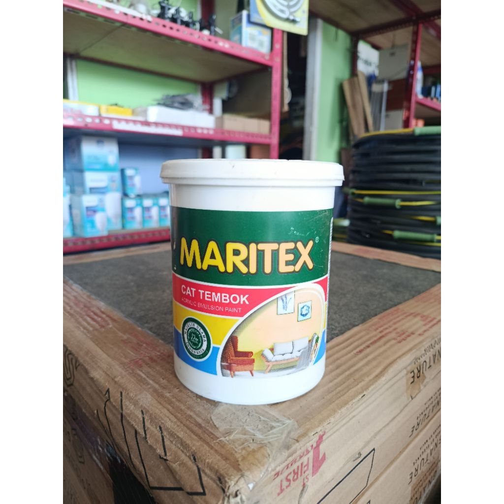 Maritex Cat Tembok Acrylic Emulsion Paint (Putih)