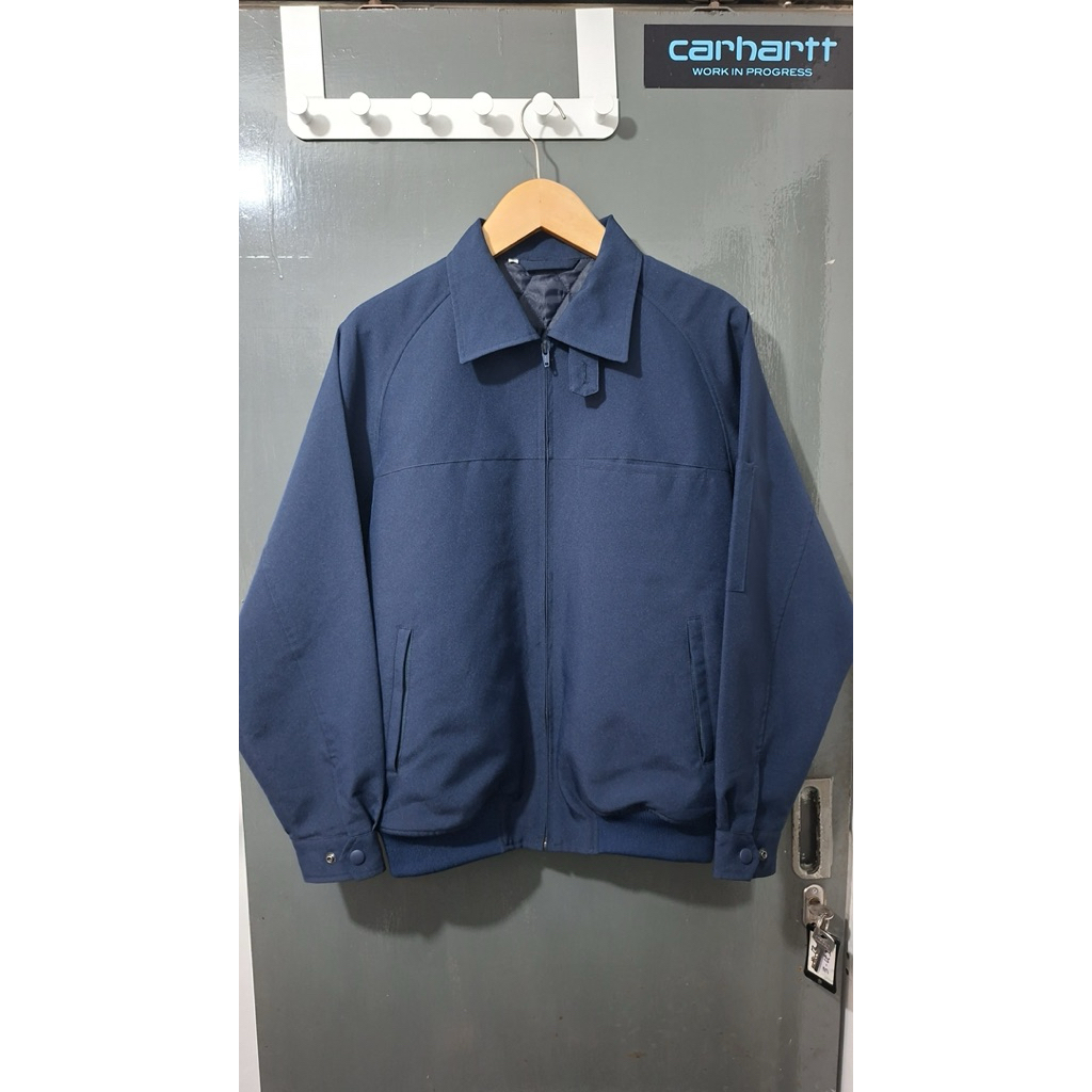 [baca deskripsi] Preloved Work Jacket Navy