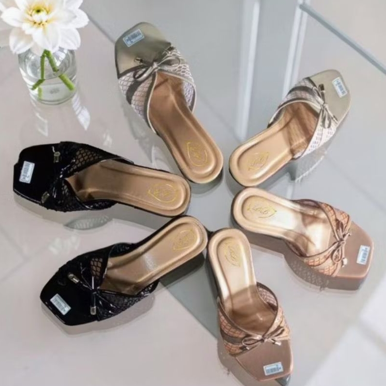 sandal anak perempuan hak, sandal anak hells hak 3cm