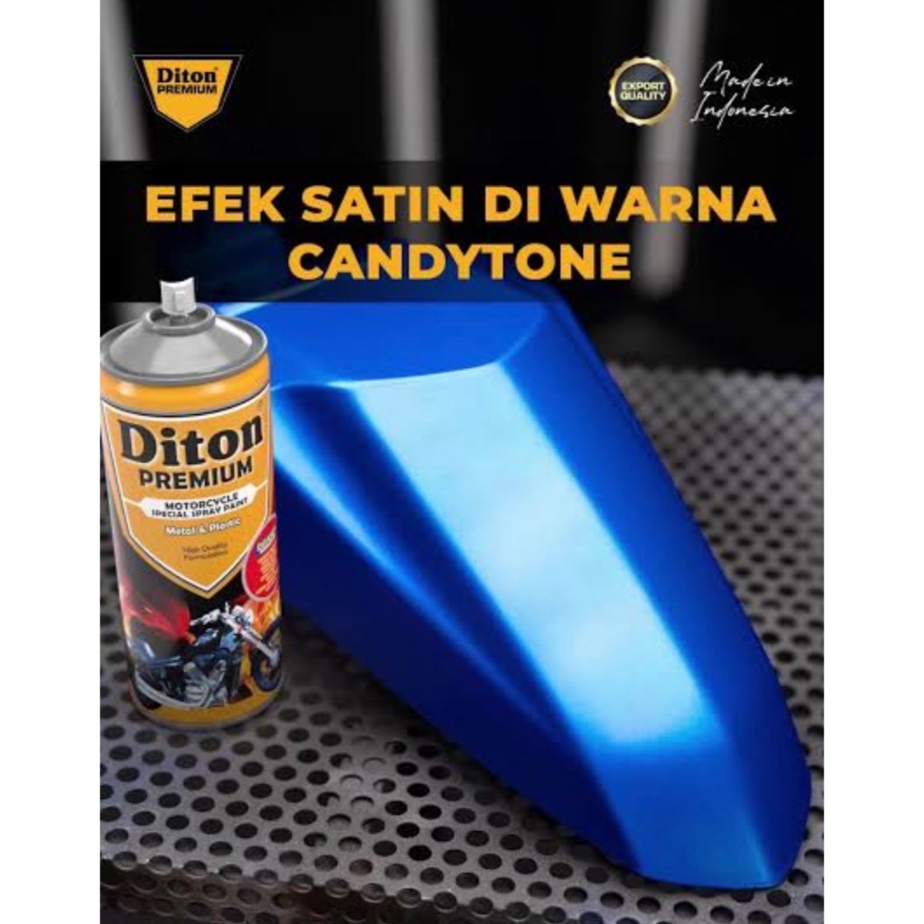 Pilox Diton Premium Candy Biru Paket Diton Premium Candy Blue || Cat Semprot Body Motor Velg Motor&R