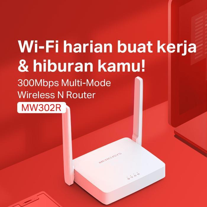 MERCUSYS MW302 R 300MBPS WIRELESS N ROUTER mw302