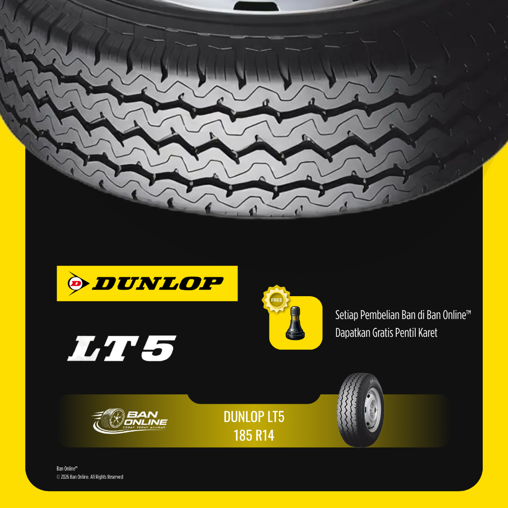 Dunlop LT5 185 R14