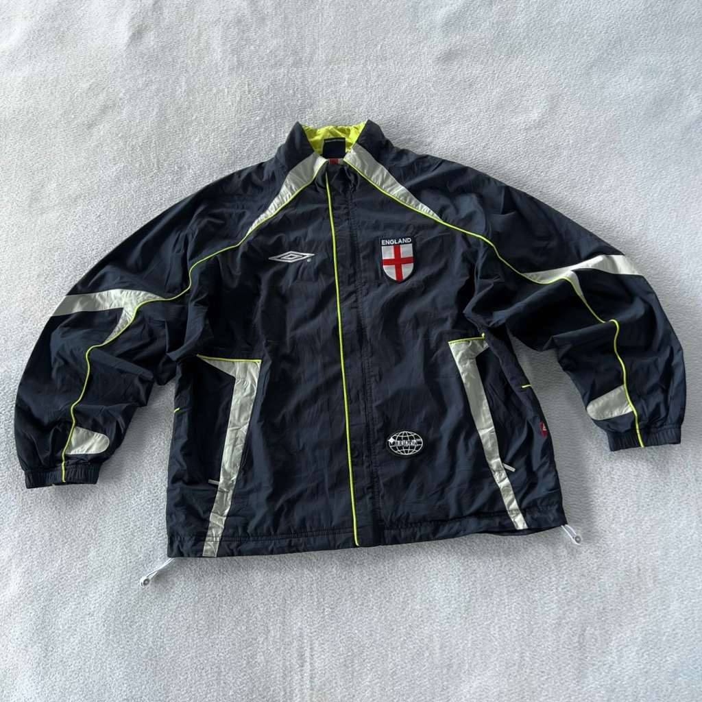 Vintage 00s Colorblock UMBRO England Windbreaker