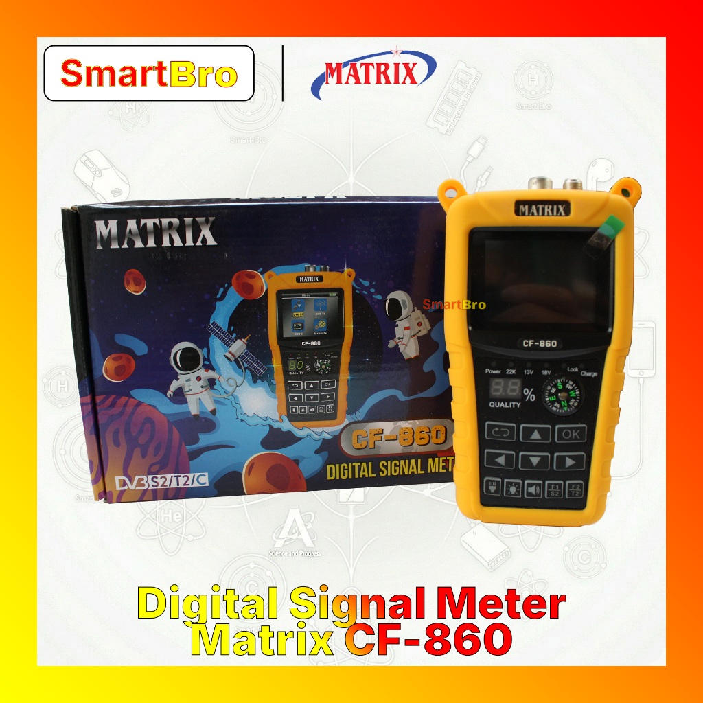 Digital Signal Meter MATRIX CF860 CF-860 Combo Finder Satfinder