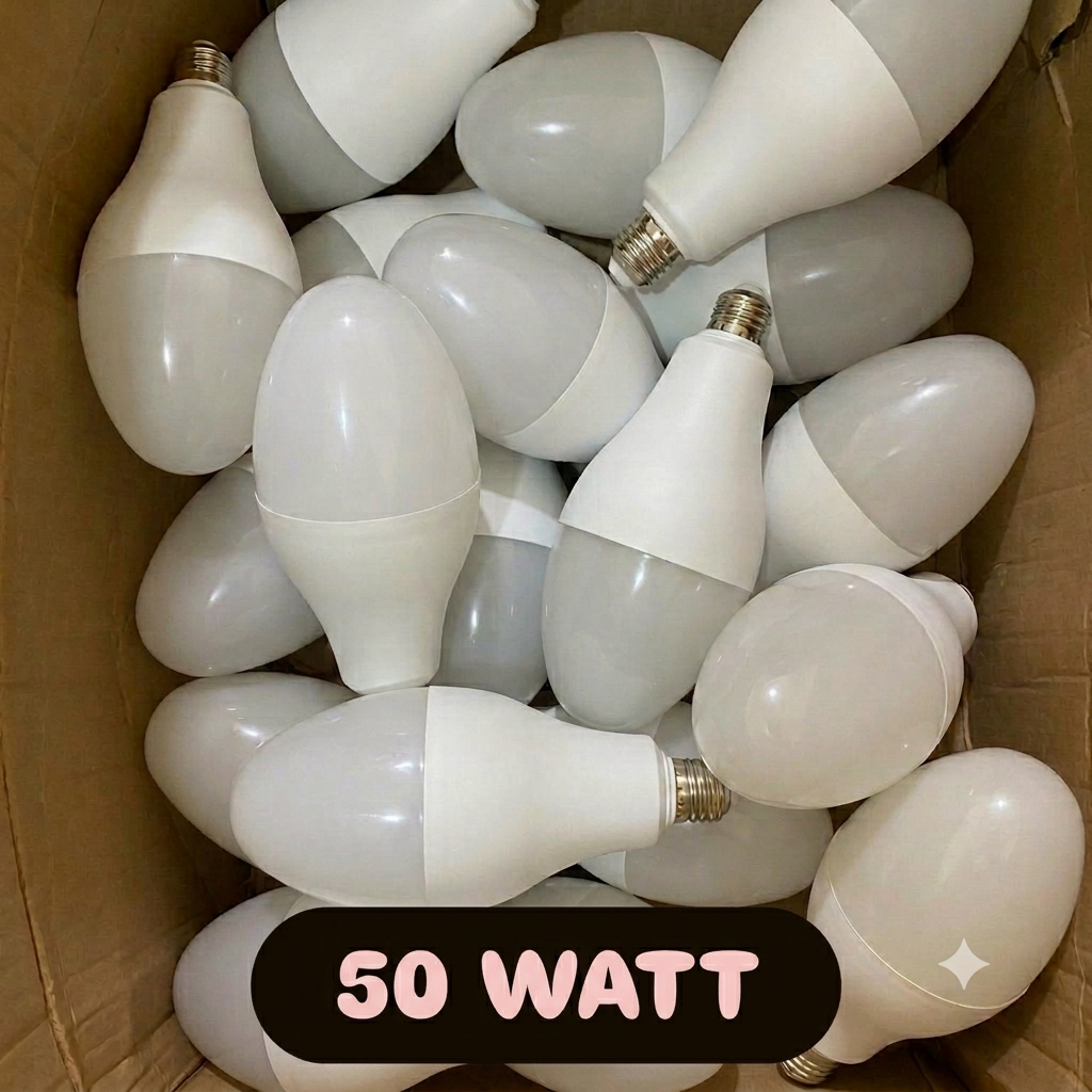Lampu Led OFF JUMBO (Mati) 50 Watt / Led Off Jumbo Retur Pabrik/Dapat diperbaiki cocok untuk servise