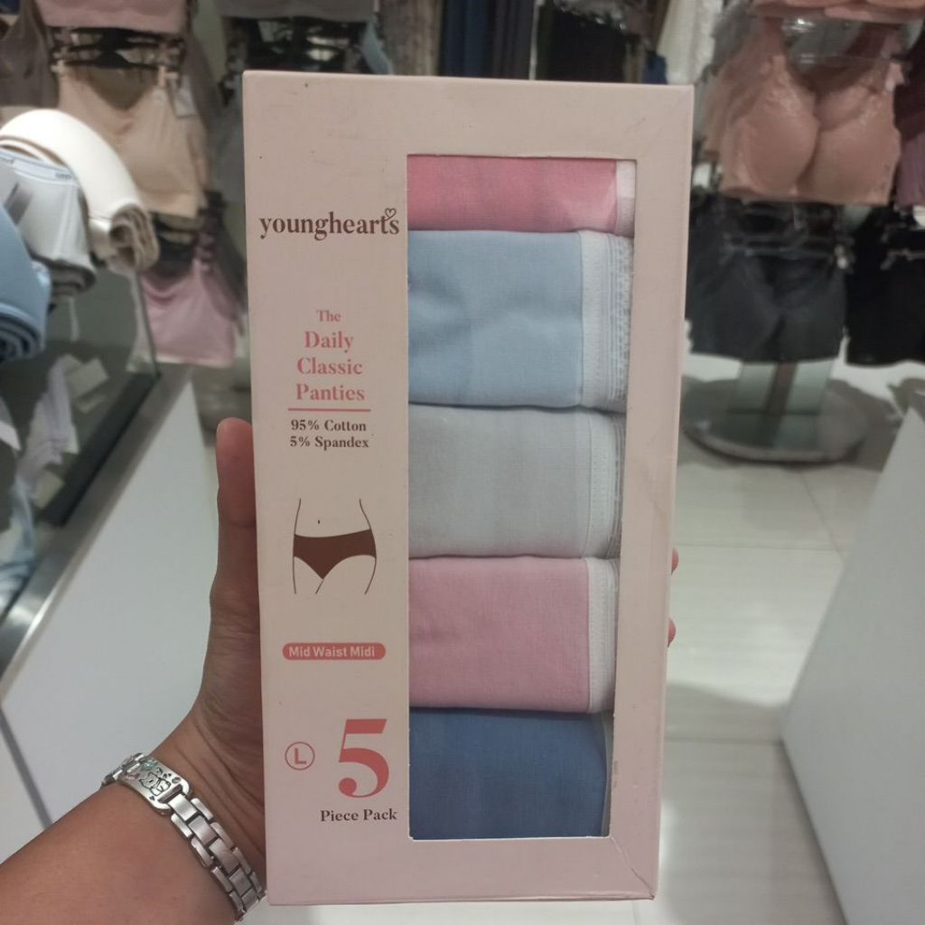 YOUNG HEARTS PANTY PACK KATUN (sale)
