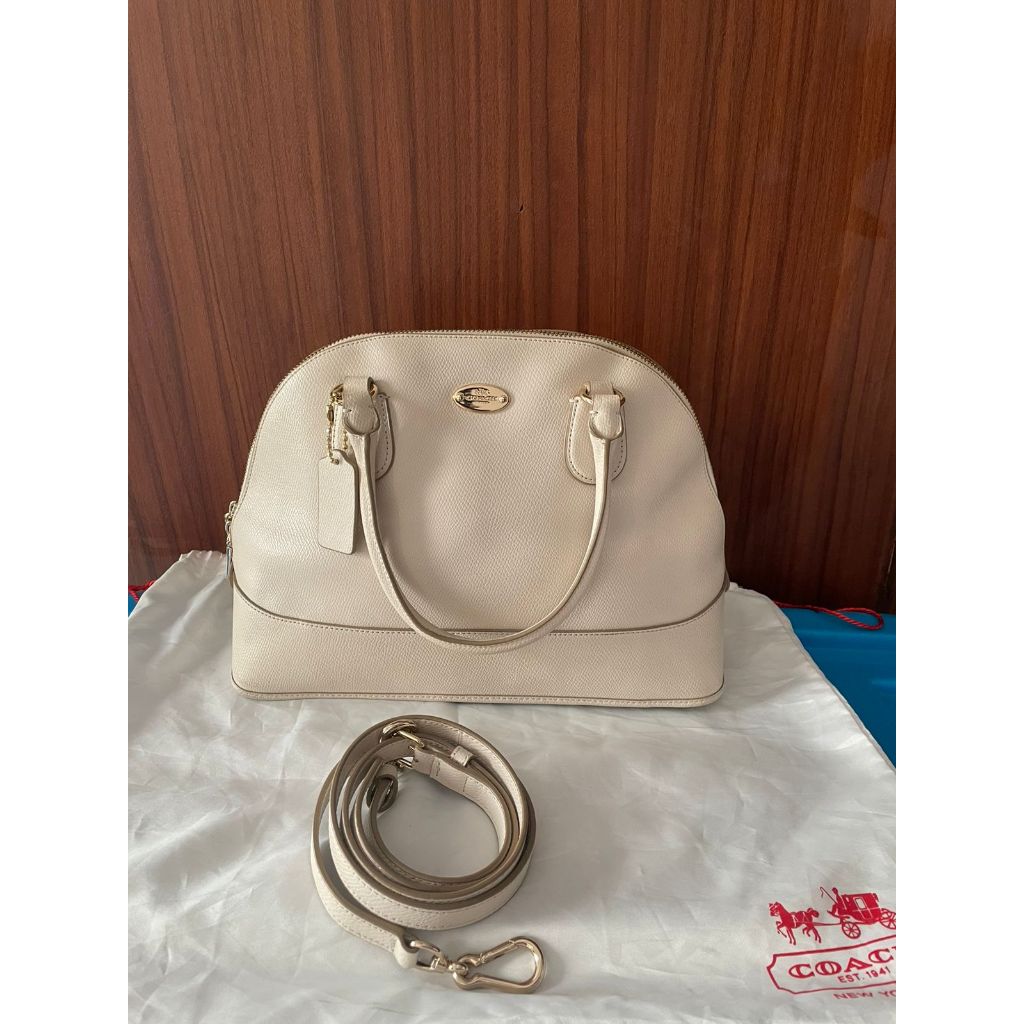 PRELOVED COACH - Peyton Cora Domed Satchel