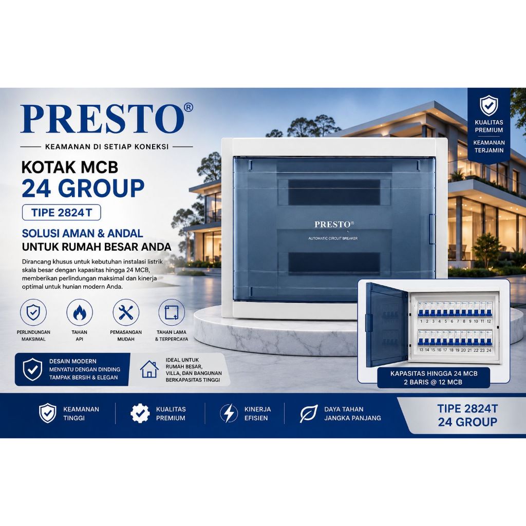 BOX MCB 24 GROUP INBOW PRESTO 2824
