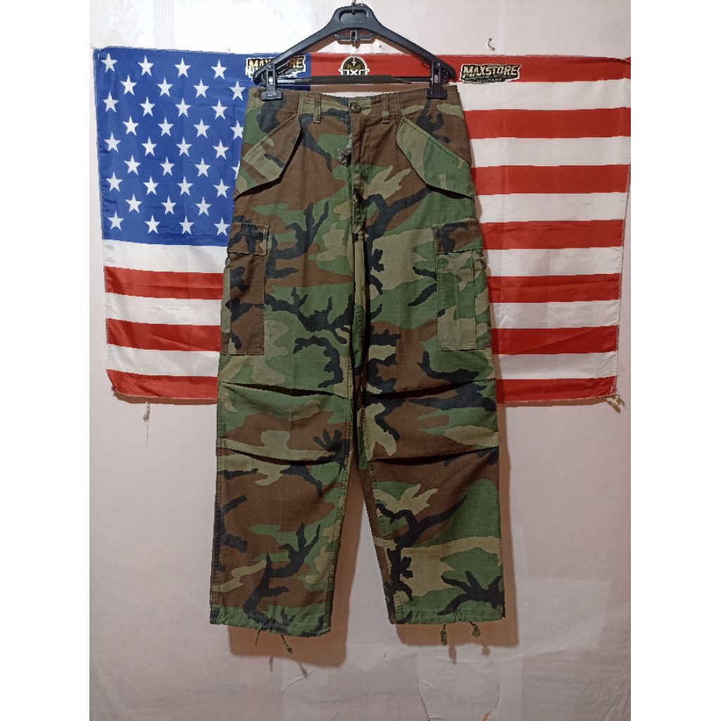 Trousers M-65 Woodland Camoflage 80s