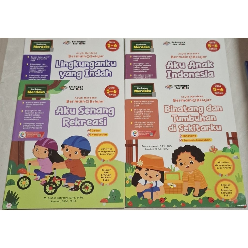 Tematik TK Erlangga Kurikulum Merdeka (second)