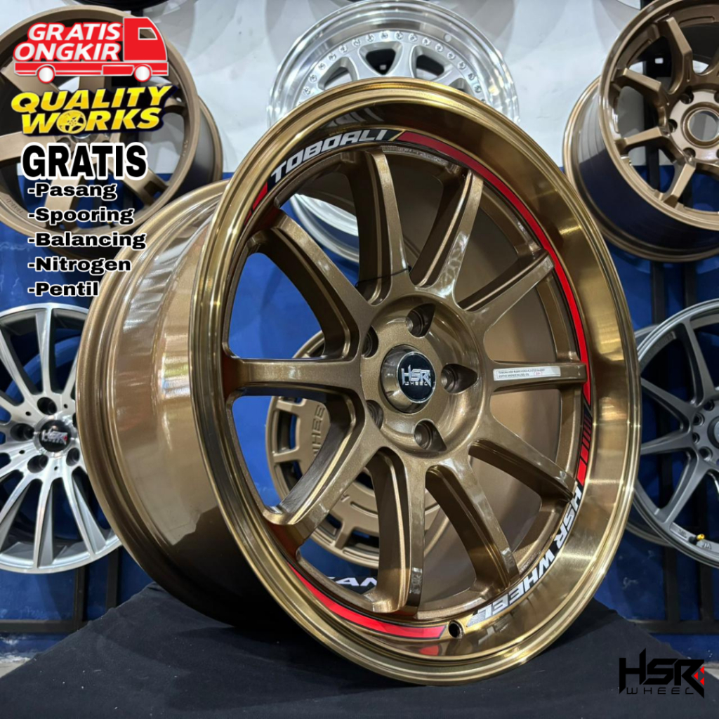 Velg Mobil Reborn, Venturer, Zenix, Ring 18 Lebar 9 Et22 Velg Racing Hsr Toboali
