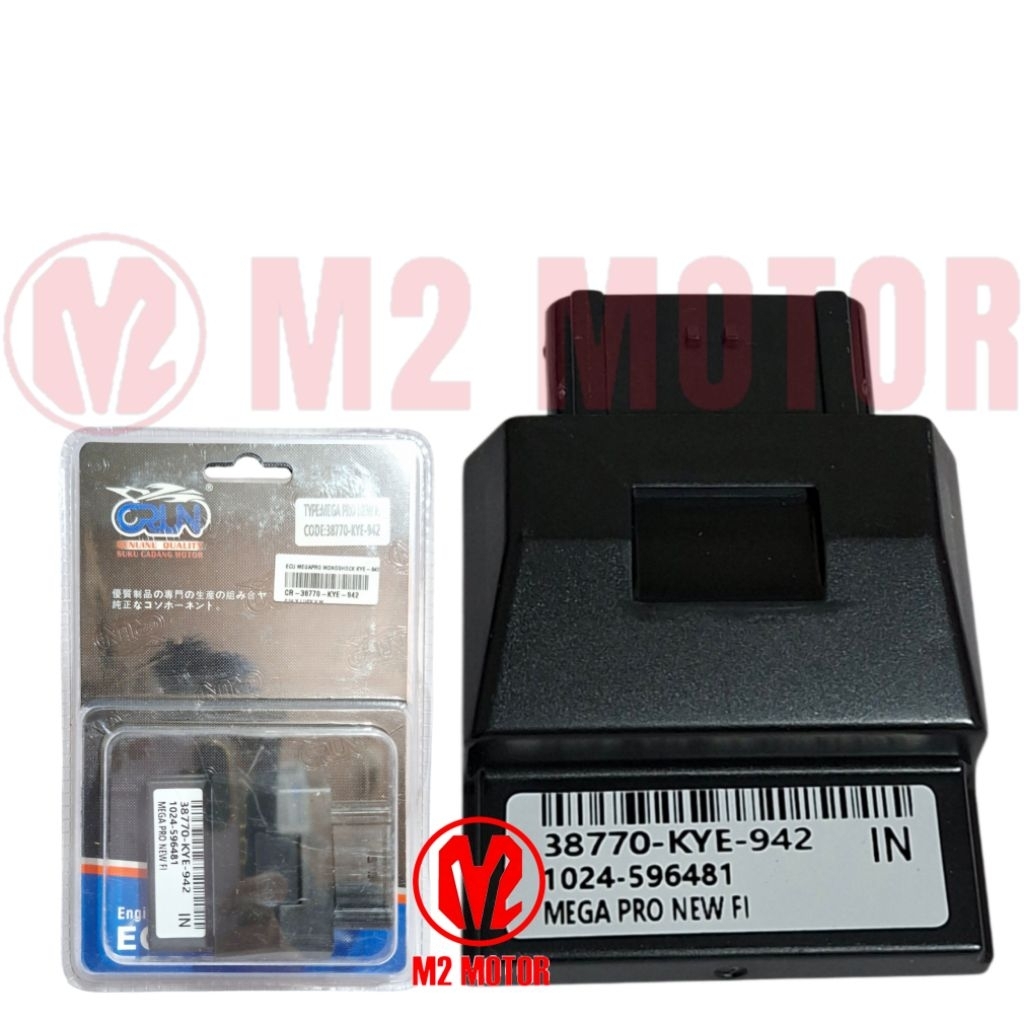 ECU MEGAPRO NEW FI 38770-KYE-942 ECU CRUN