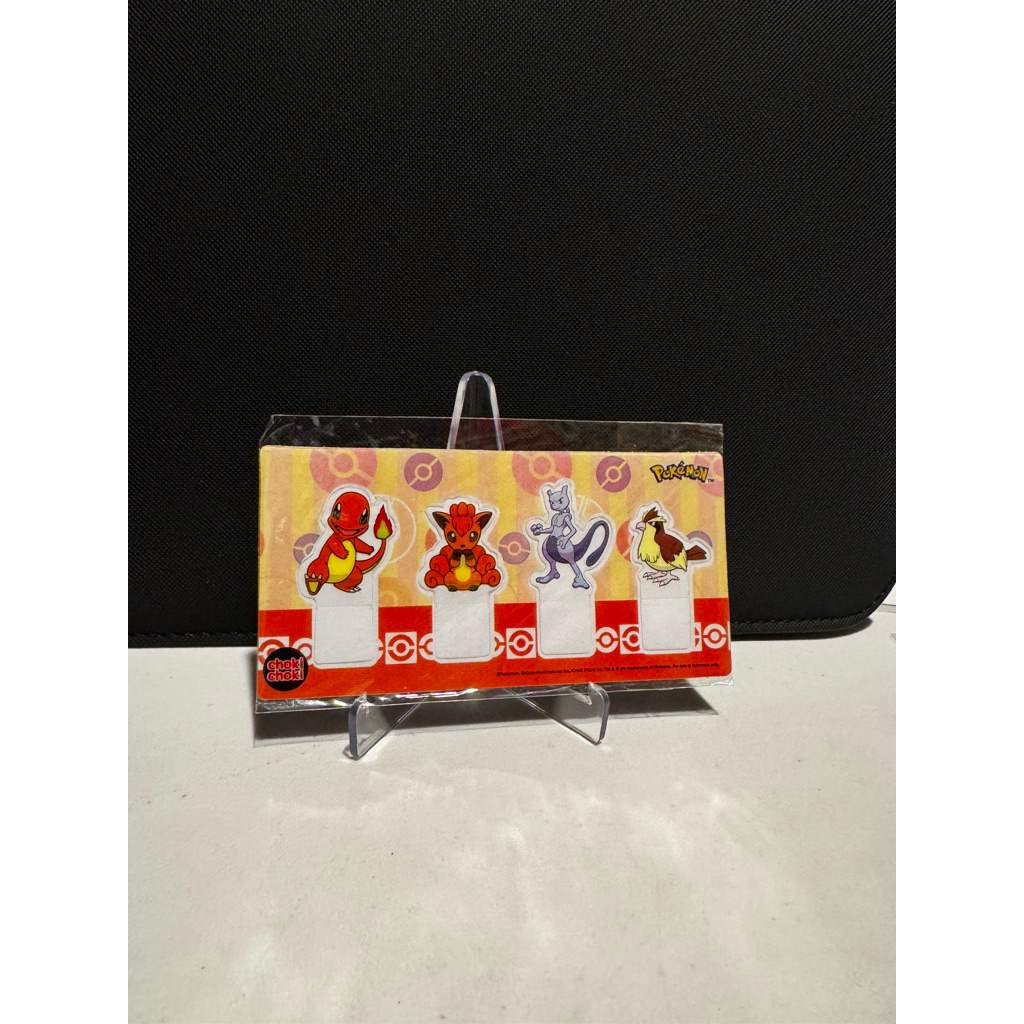 STIKER POKEMON X CHOKICHOKI ORIGINAL