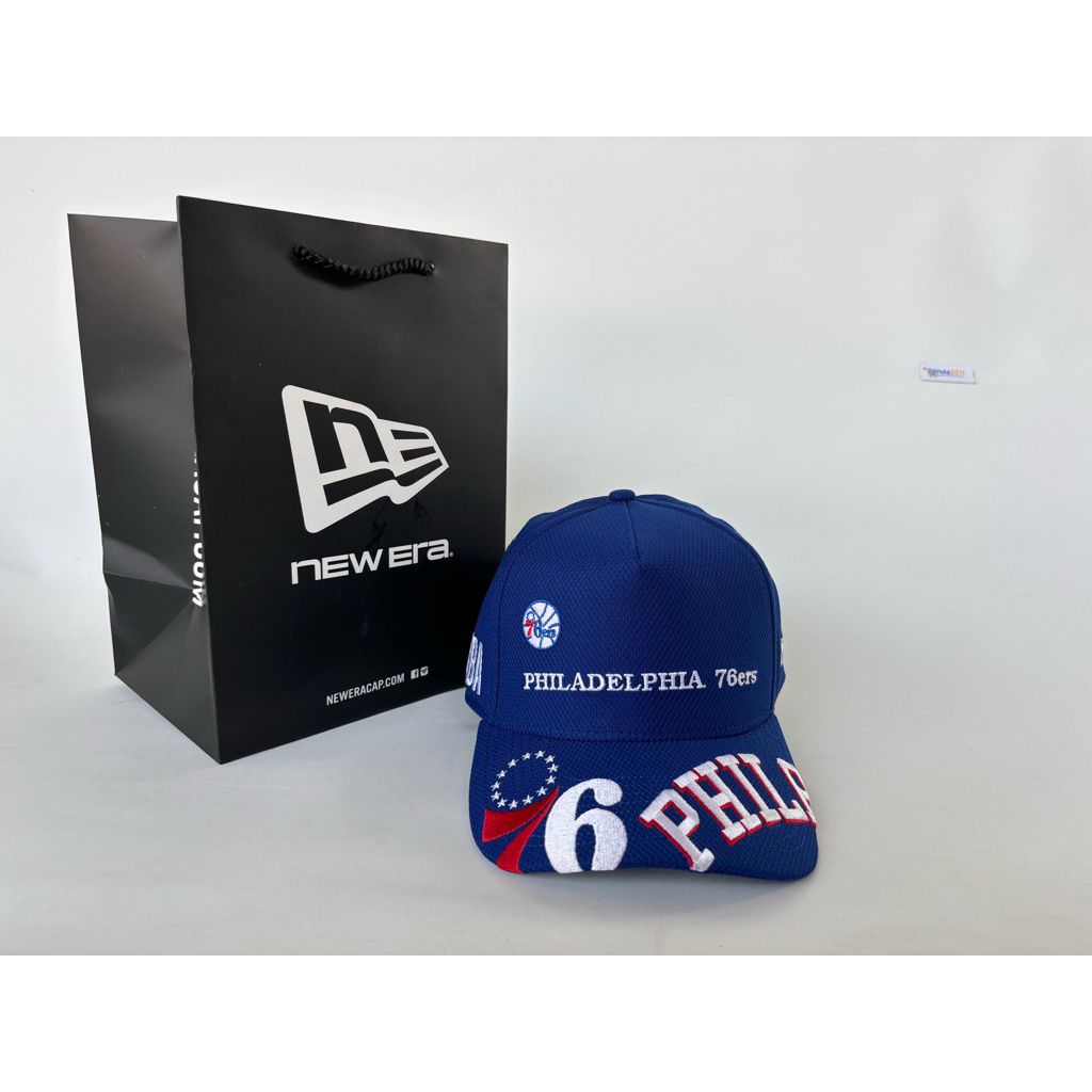 Topi  NEW ERA 9Forty N.B.A PHILADELPHIA 76ers New Gener Original Resmi