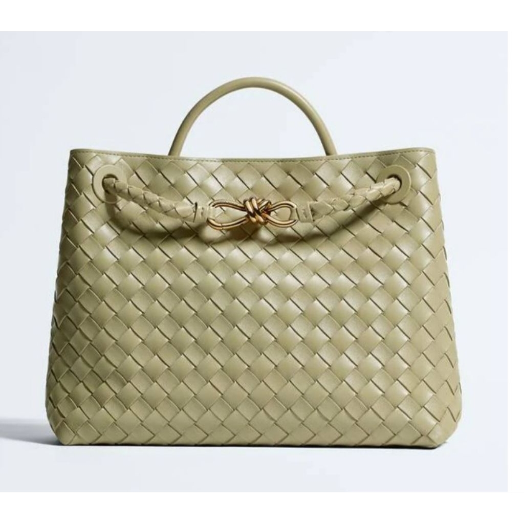 BV Andiamo Bag Leather Green [Dupe]