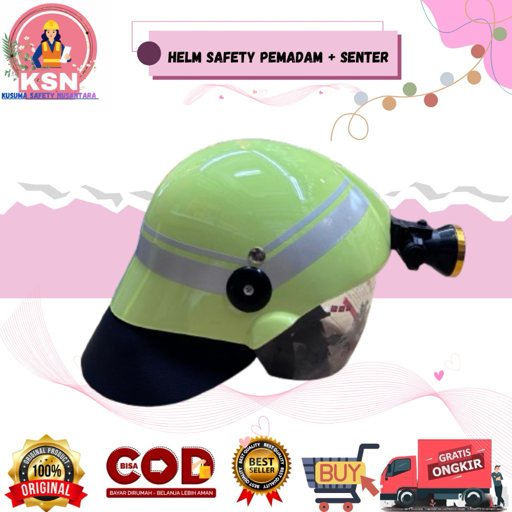 HELM PEMADAM SCHUBERTH F220 / HELM PELINDUNG KEPALA / FIRE HELMET SCHUBERTH F220 PUTIH + SENTER HEAD