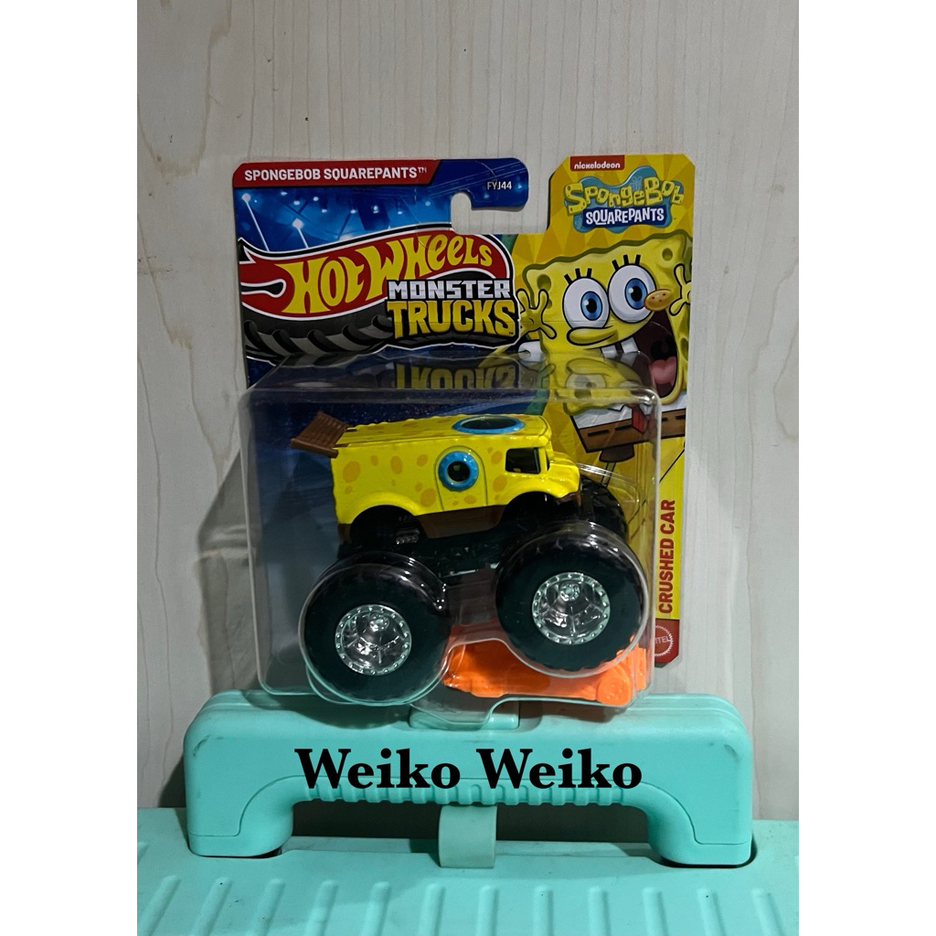 Hotwheels monster truck spongebob squarepants