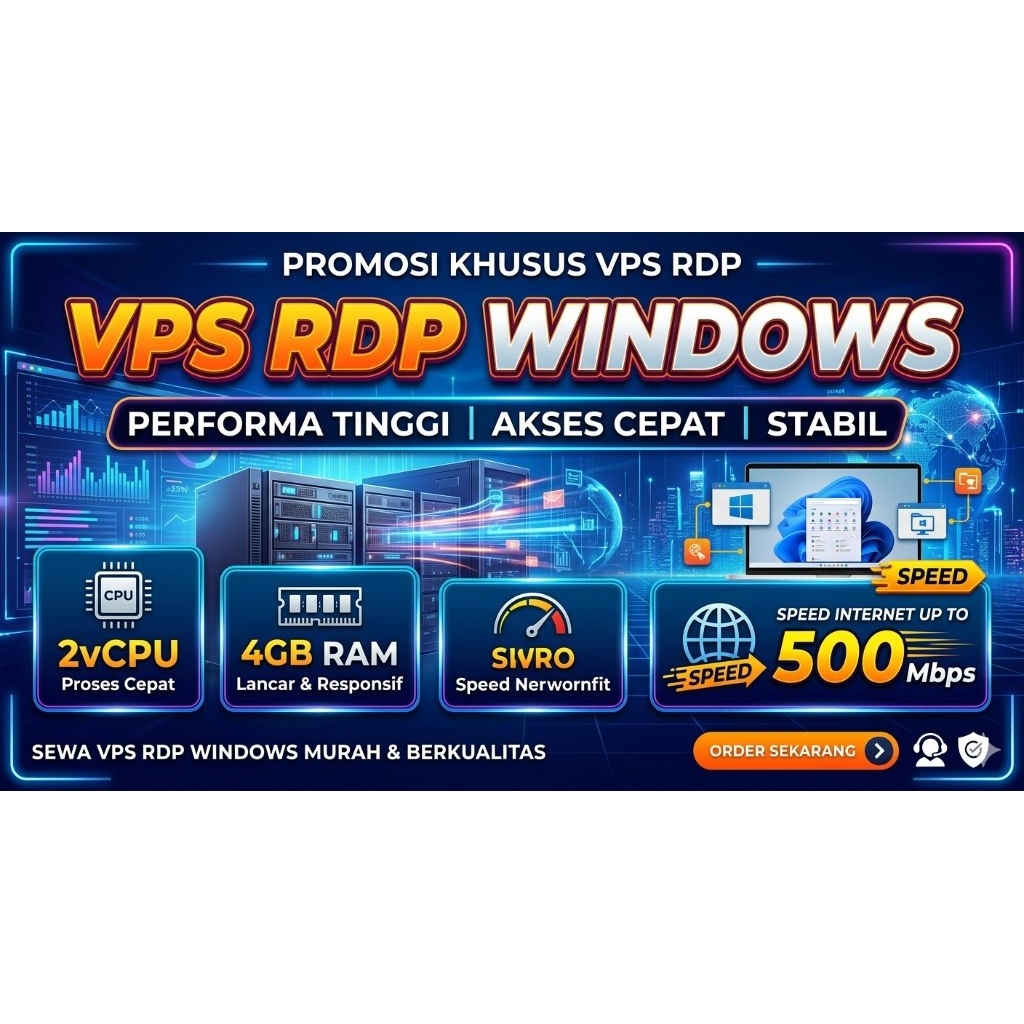 VPS RAM 4GB CPU 2