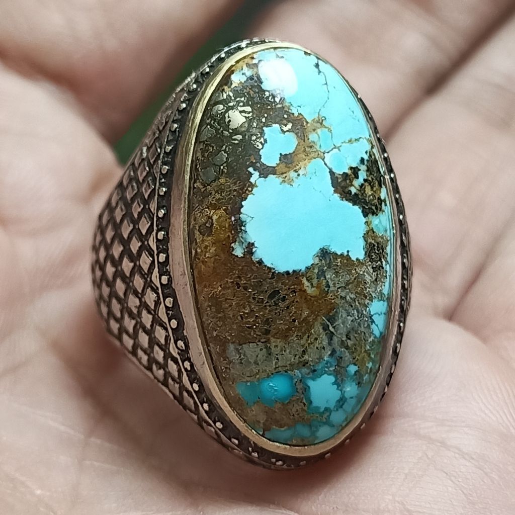 Pirus persia biru tosca gradasi