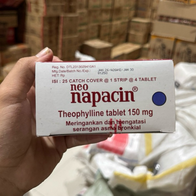 NEO NAPACIN BOX ISI 25 strip 150mg ORIGINAL | isi 25 | NAPACIN NEO napacin | 100% Hallal