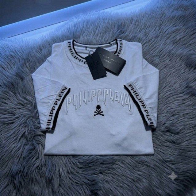 Kaos Philip Plein Dan CK Original 100% Premium Full Bordir