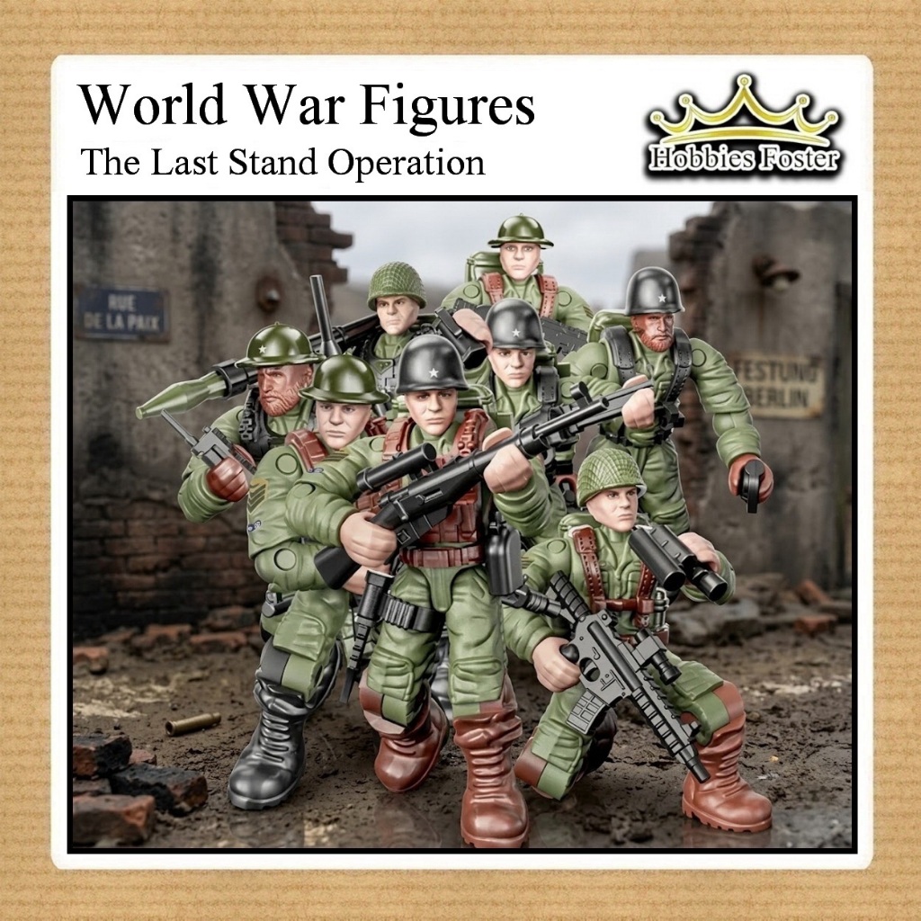 HBF XJ Figure Tentara Army Soldier - BLIND Pack Gacha Special Force Boneka XJ Block Brick Competible