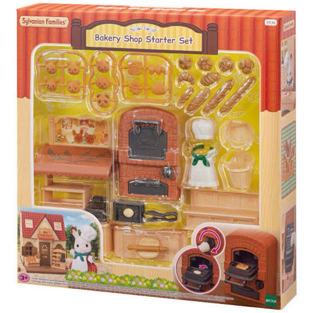 Mainan Koleksi Sylvanian Families Bakery Shop Starter Set