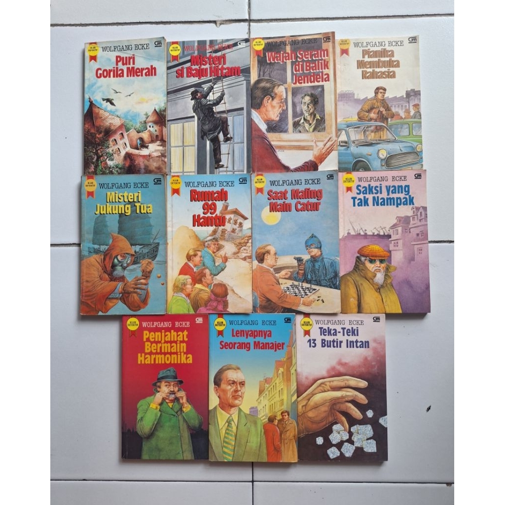Seri Klub Detektif - Wolfgang Ecke (11 buku)