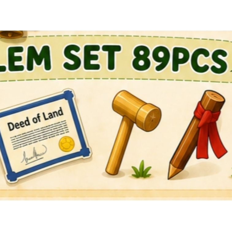 1 set alat upgrade hay day