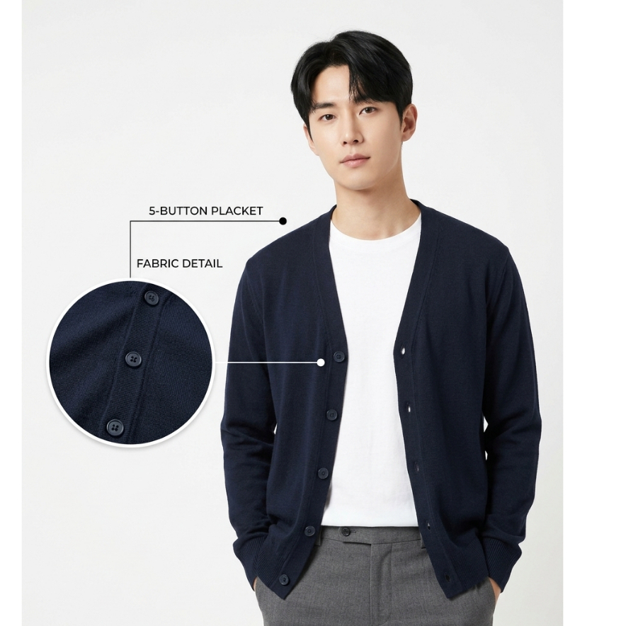 Cardigan Basic Rajut Premium Pria/basic Cardi Rajut/Unisex oversize untuk wanita-Cardi Zes
