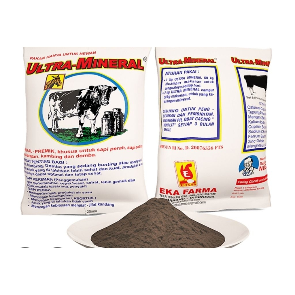 Ultra mineral premik sapi kambing vitamin hewan